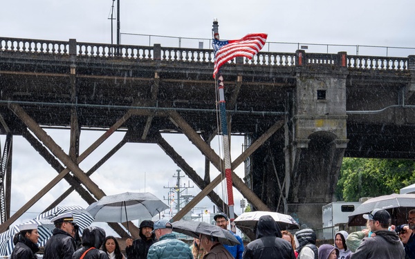 USS Chafee hosts ship tours during Portland Fleet Week 2026