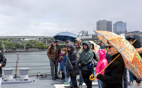 USS Chafee hosts ship tours during Portland Fleet Week 2026