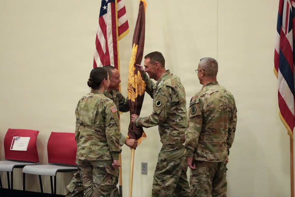 Hawaii Army National Guard’s First Chief Warrant Officer Change of Responsibility Ceremony