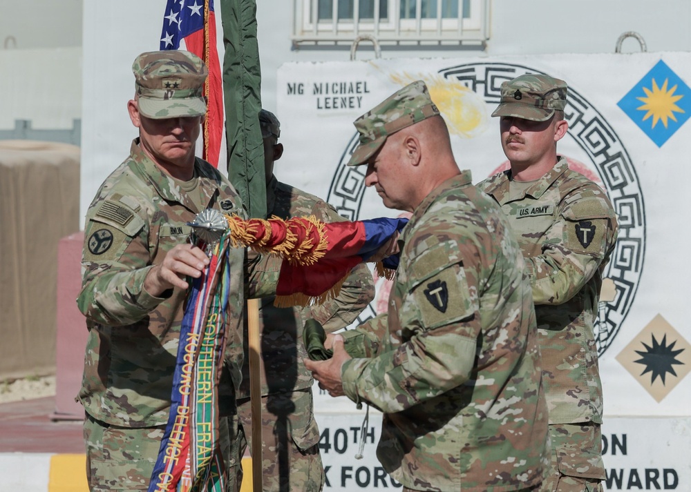 Transition in Contact: Task Force Spartan conducts Transfer of Authority