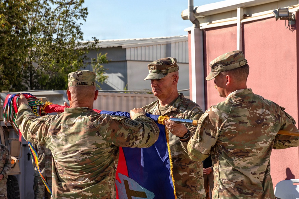 Transition in Contact: Task Force Spartan conducts Transfer of Authority