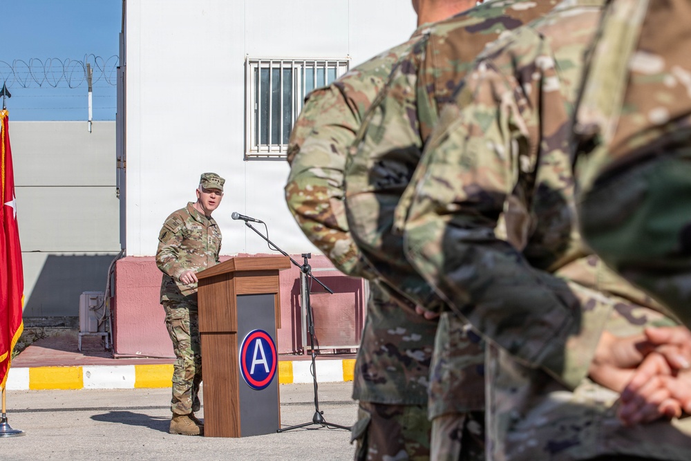 Transition in Contact: Task Force Spartan conducts Transfer of Authority