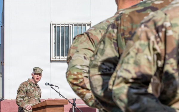 Transition in Contact: Task Force Spartan conducts Transfer of Authority