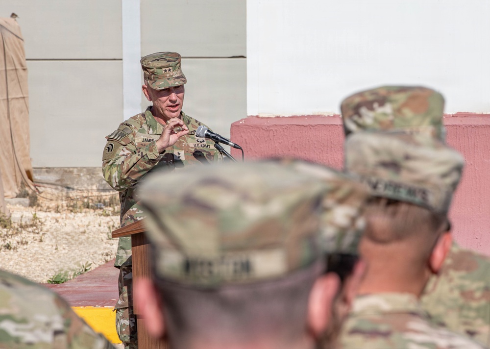 Transition in Contact: Task Force Spartan conducts Transfer of Authority