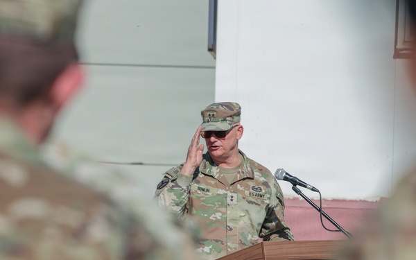 Transition in Contact: Task Force Spartan conducts Transfer of Authority