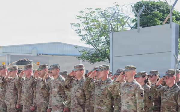 Transition in Contact: Task Force Spartan conducts Transfer of Authority