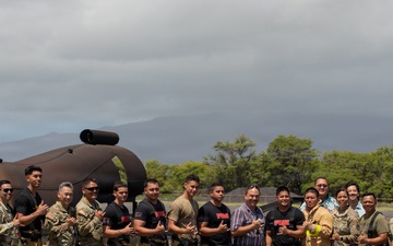 Hawaii Army National Guard firefighters conduct joint emergency response training on Maui