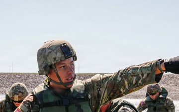 SDNG 200th Engineer Company Conduct Wet-Gap Crossing