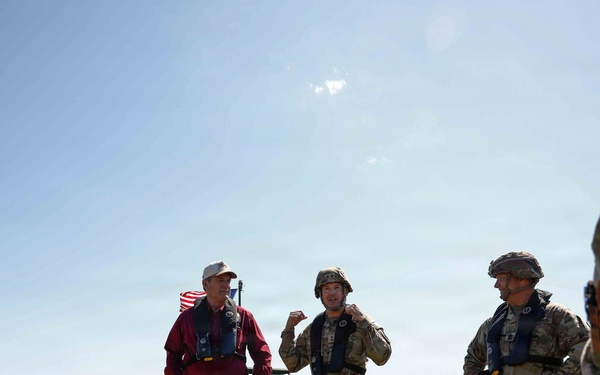 SDNG 200th Engineer Company Conduct Wet-Gap Crossing