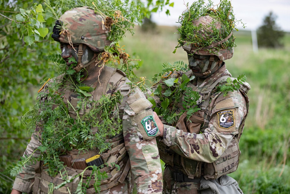 National Guard Soldiers Face Day 3 Challenges at Region VI Best Warrior Competition