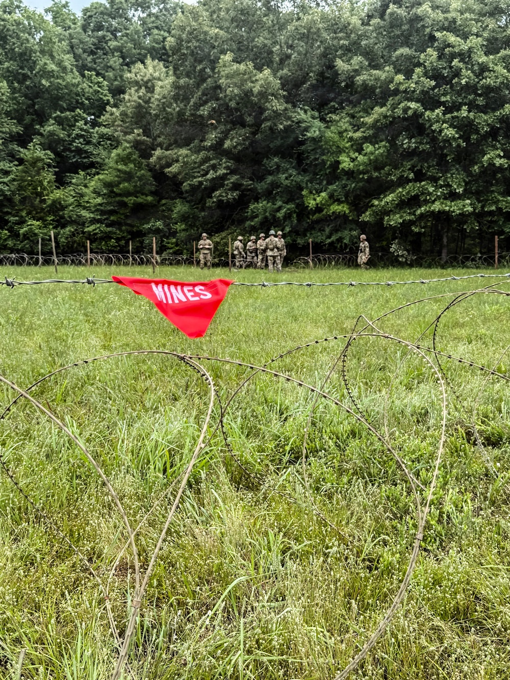 1036th Engineer Platoons Conduct Counter Mobility Operations