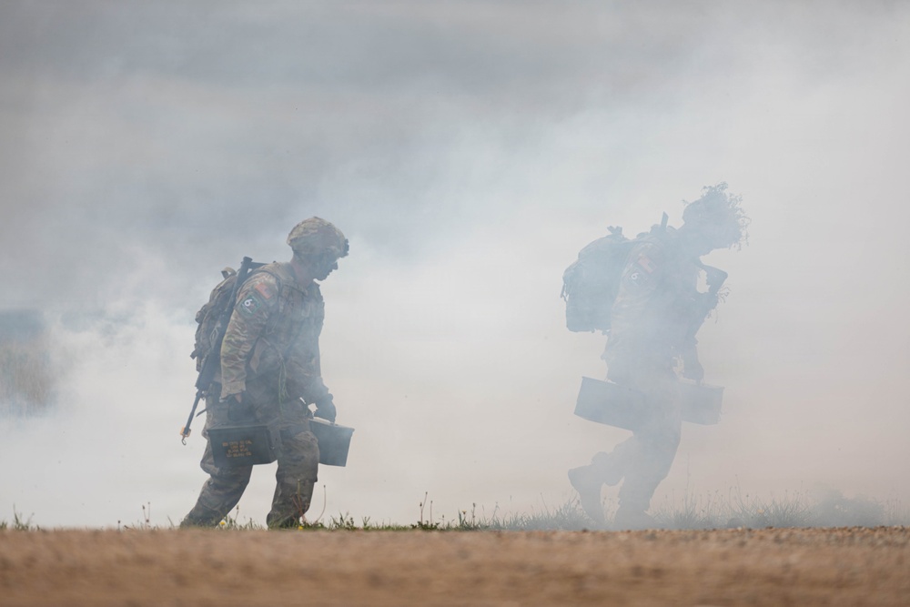 National Guard Soldiers Face Day 3 Challenges at Region VI Best Warrior Competition