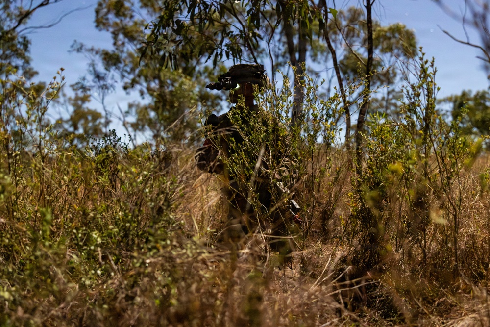 Exercise Southern Jackaroo 26: MRF-D Marines conduct defensive drills