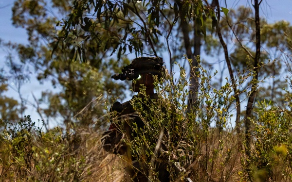 Exercise Southern Jackaroo 26: MRF-D Marines conduct defensive drills