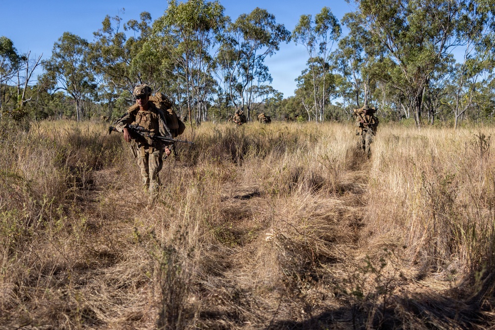 Exercise Southern Jackaroo 26: MRF-D Marines conduct defensive drills