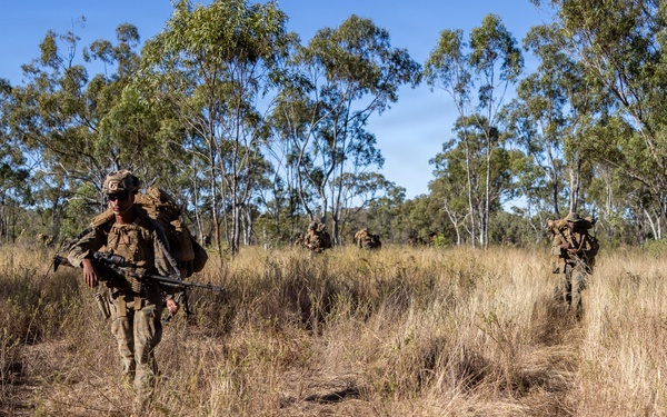 Exercise Southern Jackaroo 26: MRF-D Marines conduct defensive drills