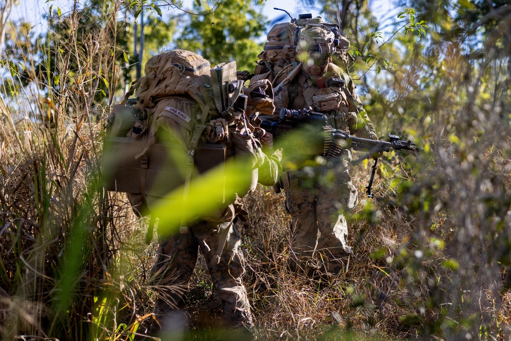 Exercise Southern Jackaroo 26: MRF-D Marines conduct defensive drills