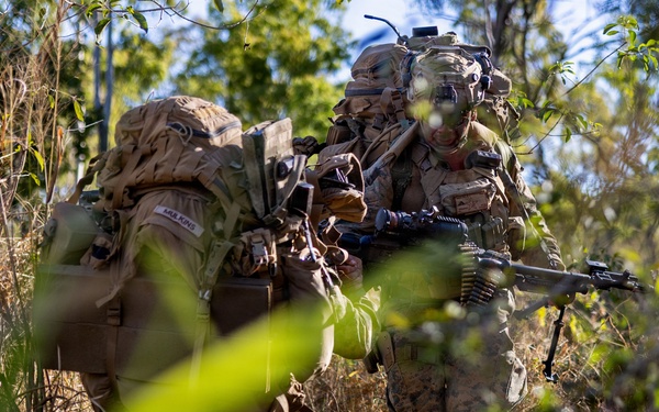Exercise Southern Jackaroo 26: MRF-D Marines conduct defensive drills