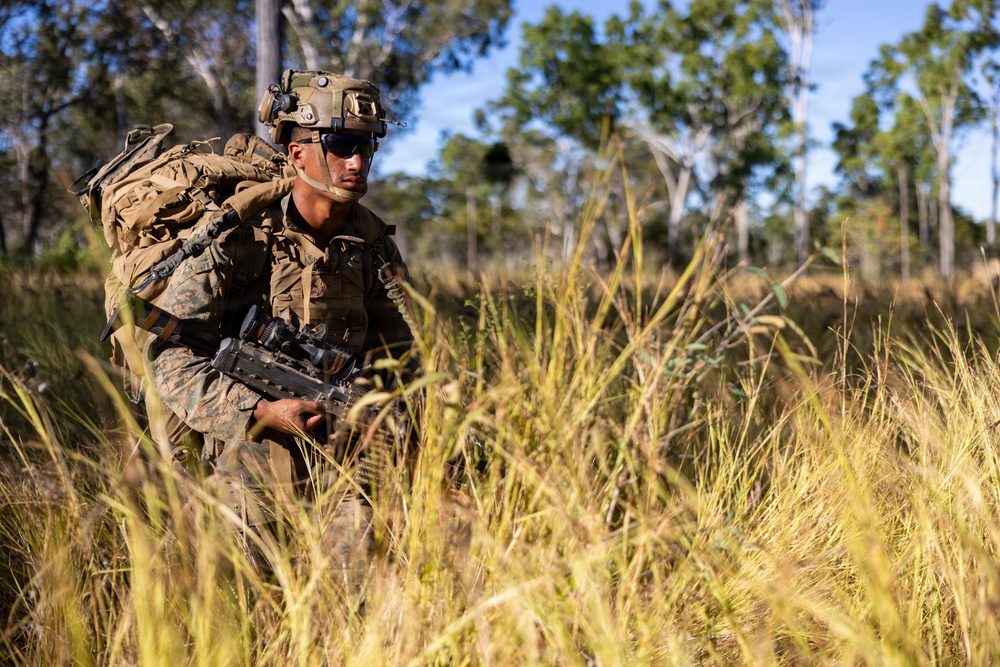 Exercise Southern Jackaroo 26: MRF-D Marines conduct defensive drills