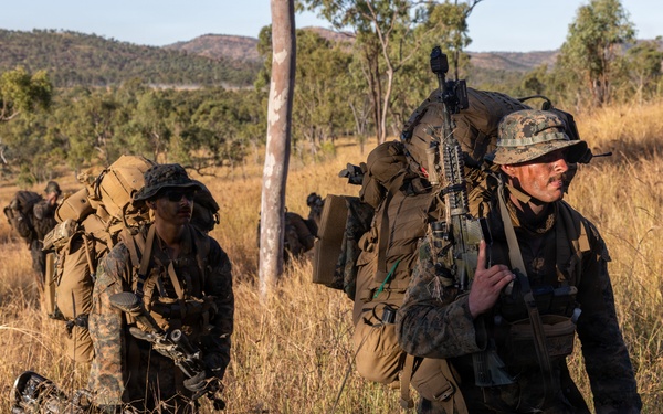 Exercise Southern Jackaroo 26: MRF-D Marines conduct defensive drills