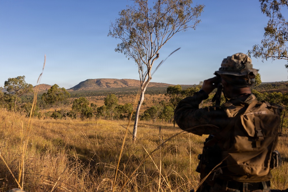 Exercise Southern Jackaroo 26: MRF-D Marines conduct defensive drills