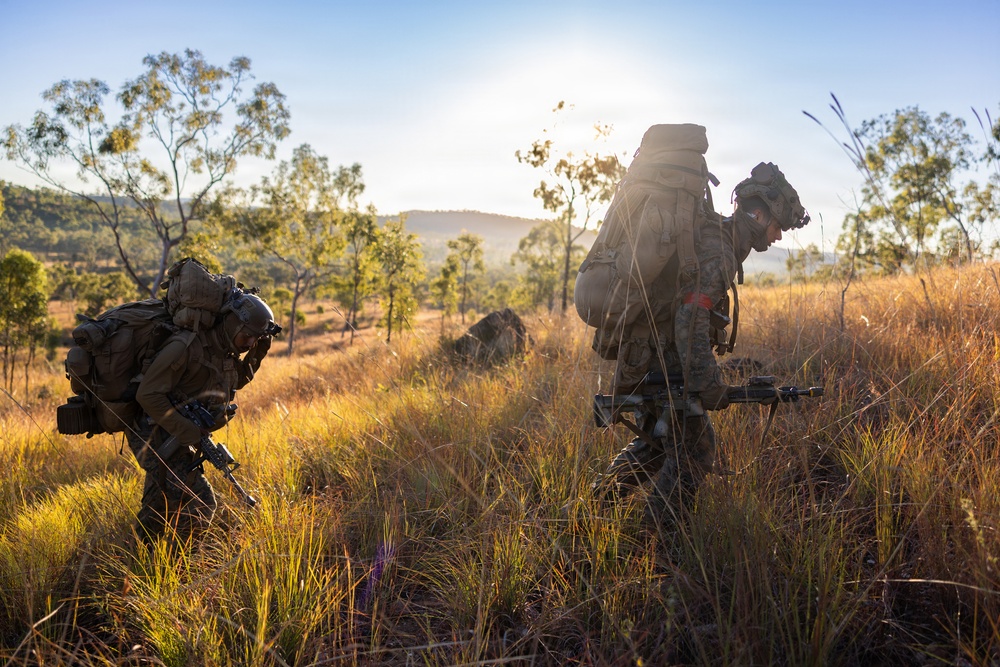 Exercise Southern Jackaroo 26: MRF-D Marines conduct defensive drills