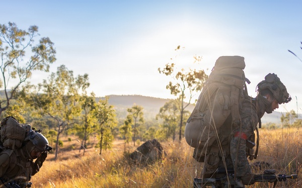 Exercise Southern Jackaroo 26: MRF-D Marines conduct defensive drills
