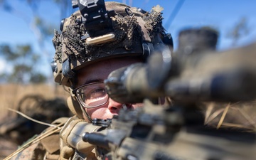 Exercise Southern Jackaroo 26: MRF-D Marines conduct defensive drills