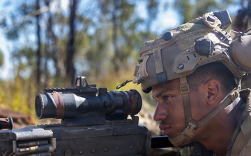 Exercise Southern Jackaroo 26: MRF-D Marines conduct defensive drills
