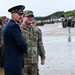 CNGB officiates 29th ID Soldier’s reenlistment on Omaha Beach