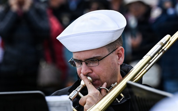 U.S. National Guard, British RAF honored in D-Day ceremony at Omaha Beach