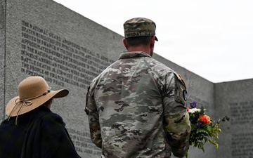 U.S. National Guard, British RAF honored in D-Day ceremony at Omaha Beach