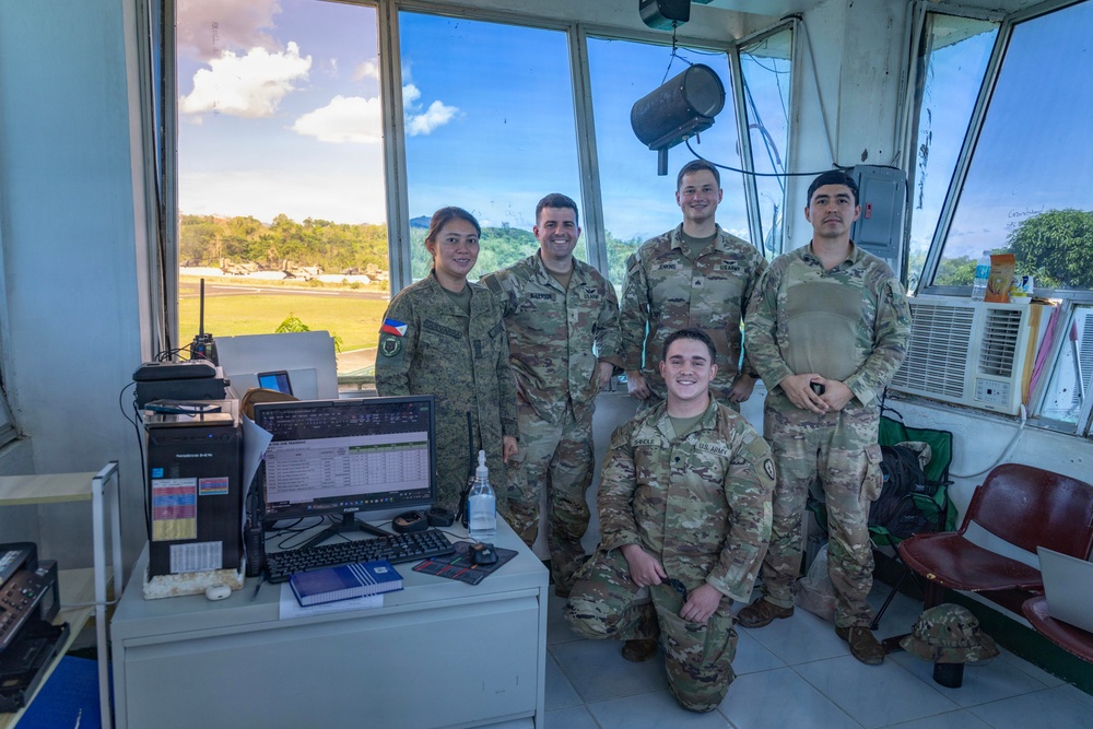 Salaknib 2026: Task Force Saber operates air traffic control tower