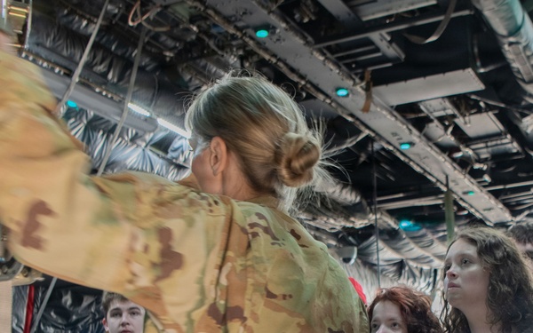 Students attend 137th SOW’s student flight fest