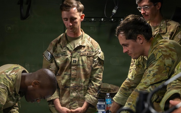 Salaknib 2026: Task Force Saber conducts blood transfusion training with Australian Defense Force Medics
