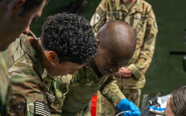 Salaknib 2026: Task Force Saber conducts blood transfusion training with Australian Defense Force Medics
