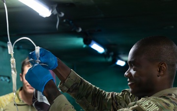 Salaknib 2026: Task Force Saber conducts blood transfusion training with Australian Defense Force Medics