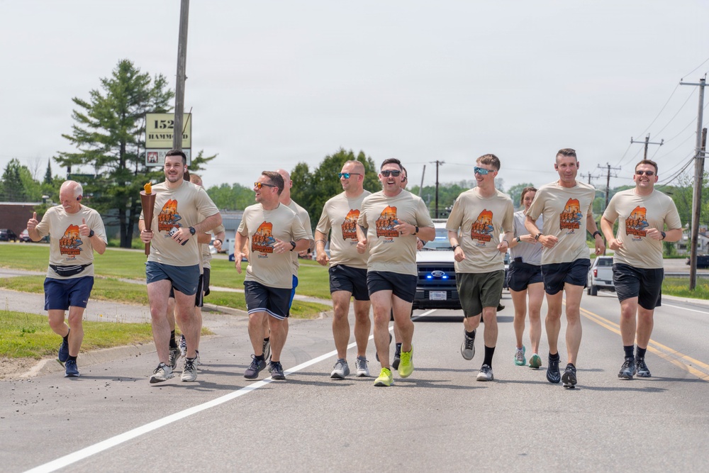 101st Security Forces Squadron Special Olympics Maine Torch Run