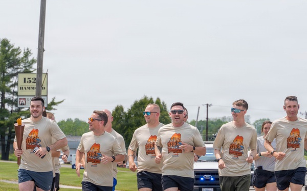 101st Security Forces Squadron Special Olympics Maine Torch Run