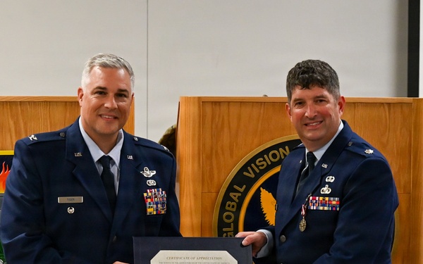 Lt. Col Drew Eisenhofer retires