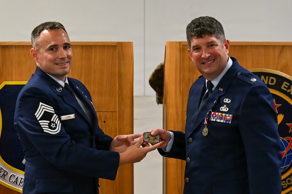 Lt. Col Drew Eisenhofer retires