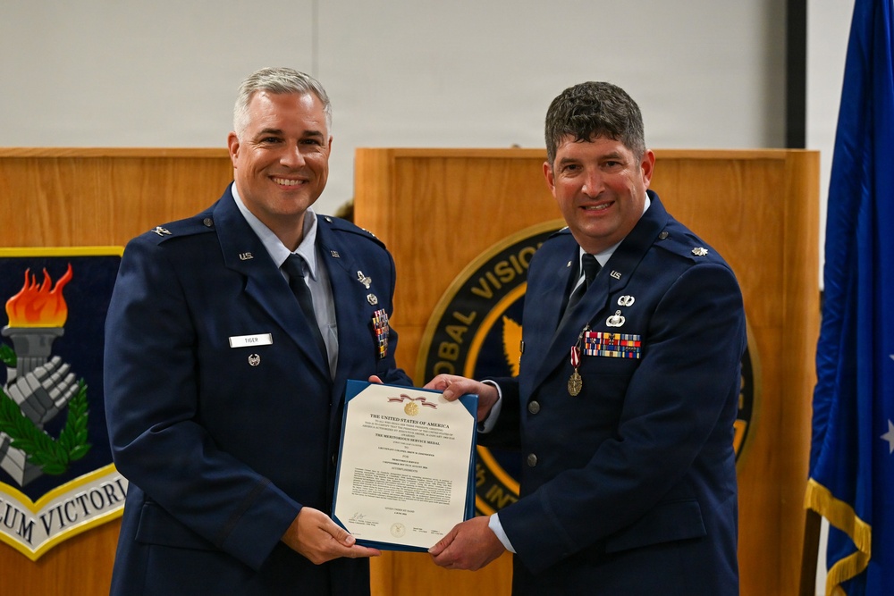 Lt. Col Drew Eisenhofer retires