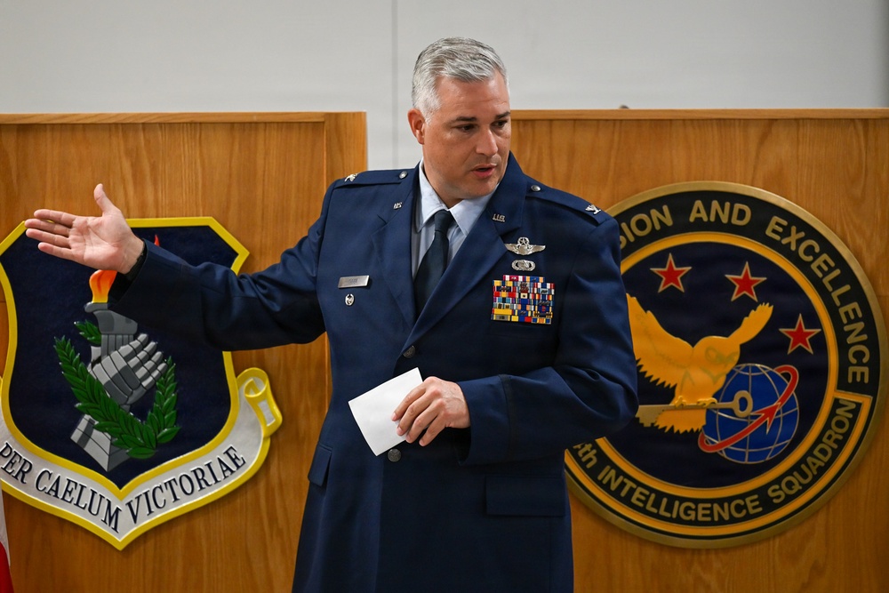 Lt. Col Drew Eisenhofer retires