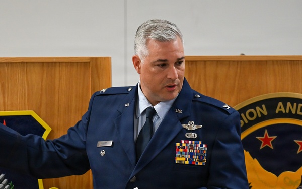 Lt. Col Drew Eisenhofer retires