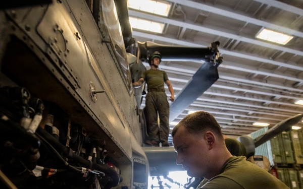 U.S. Marines Conduct Daily Operations Aboard USS Boxer