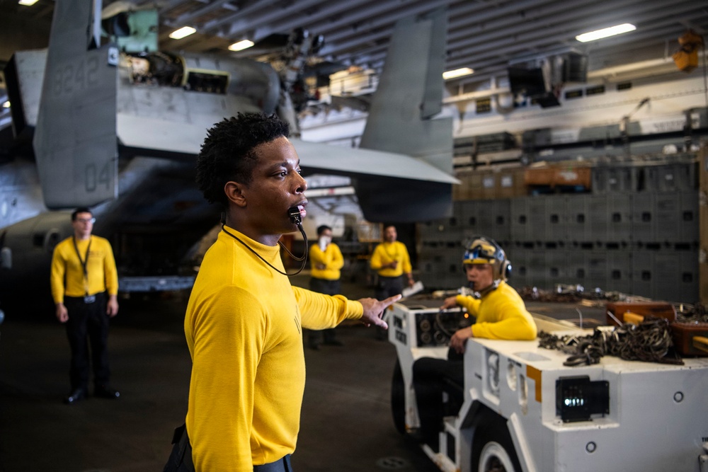 U.S. Marines Conduct Daily Operations Aboard USS Boxer