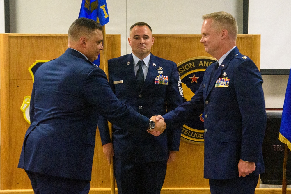 204th IS Change of Command
