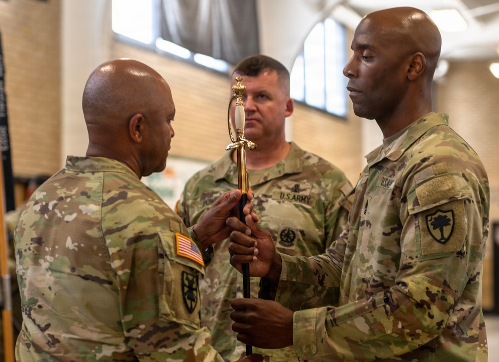 South Carolina Army National Guard State CSM Change of Responsibility