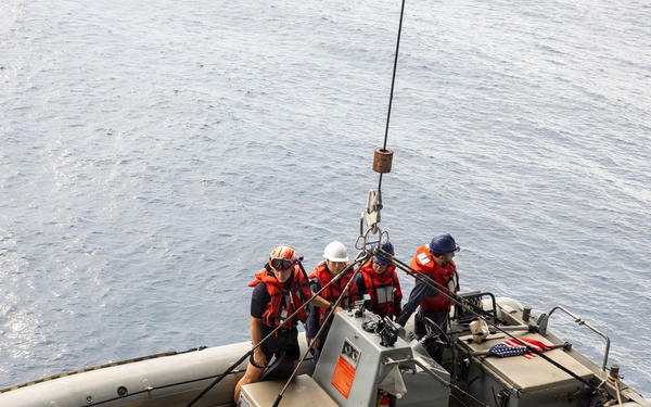 USS Boxer Conducts Small Boat Operations