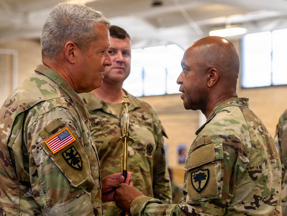 South Carolina Army National Guard State CSM Change of Responsibility